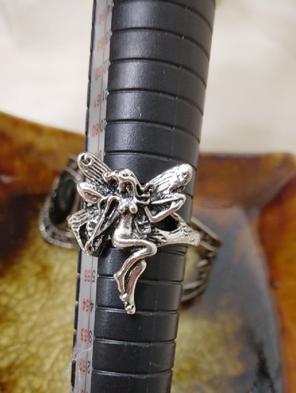 Bundle Of 8 Fashion Rings Size 8 Silver Fairy Gold Roses - Picture 4 of 6